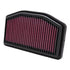 Filtro de Aire para Motos YA-1009 K&N Motocicletas Yamaha
